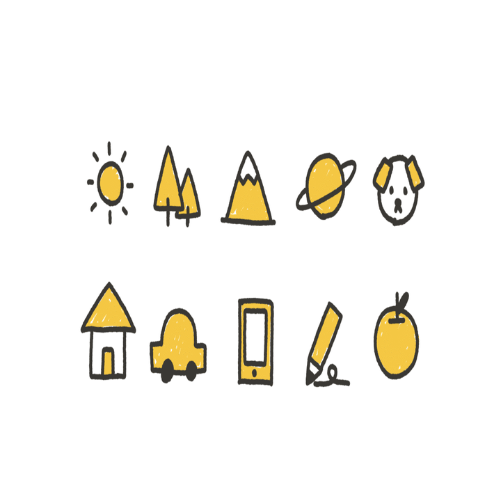 絵のコツは置き換え ３つの図形で９割のものは描ける くぼみ Note