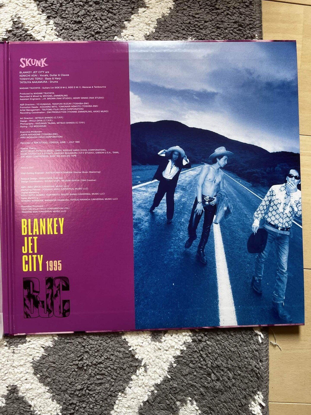 Blankey Jet City」の「SKUNK」のリイシューが相変わらず Blankey Jet City」の「SKUNK」のリイシューが相変わらず