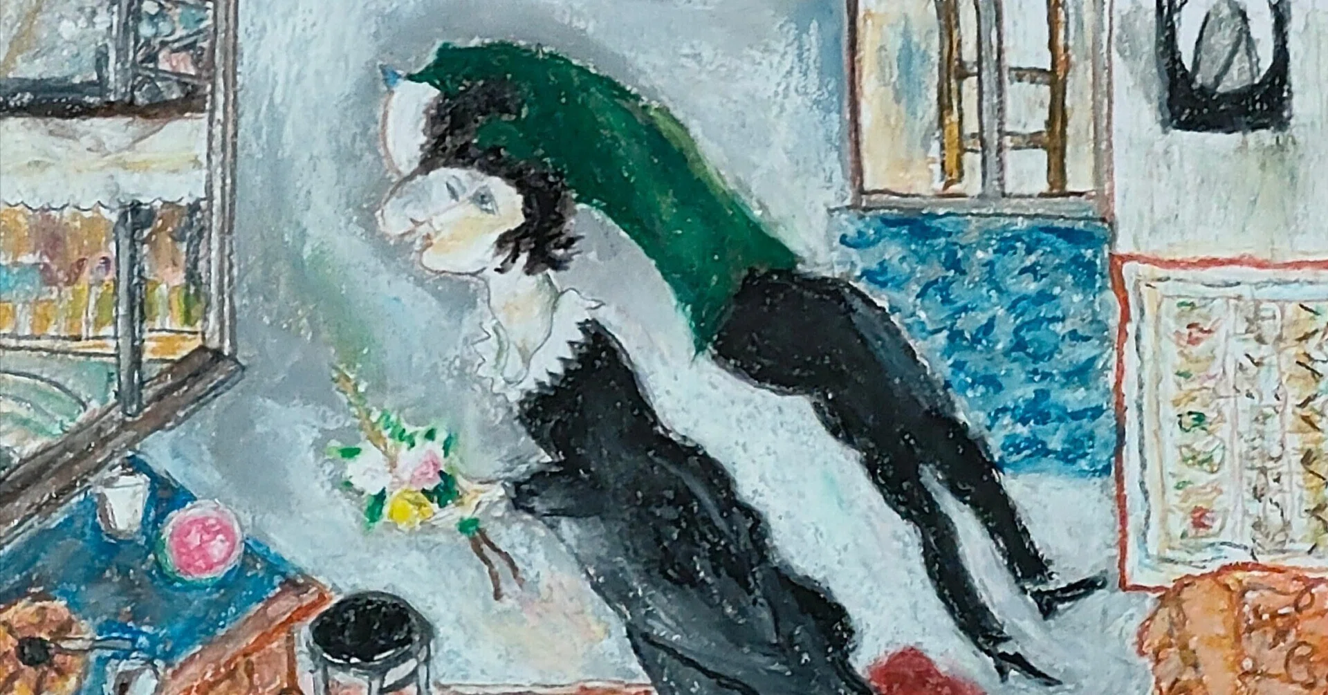 絵画ミニミニミステリー 第103回「マルク・シャガール『誕生日