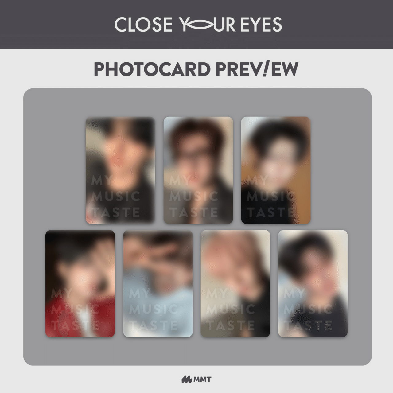 CLOSE YOUR EYES クルユア 9/7 2ショット マージンシャン