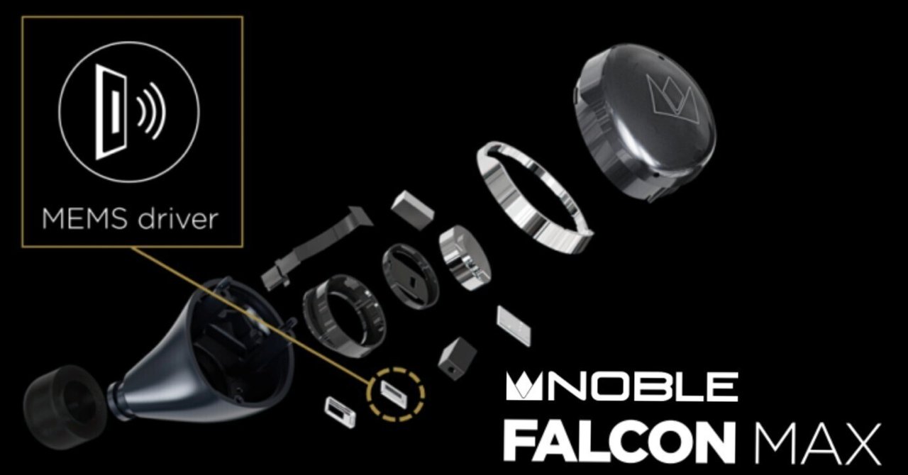 NOBLE FALCON MAX ワイヤレスイヤホン Amazon.co.jp: Noble Audio イヤホン FALCON MAX NOB-FALCONMAX