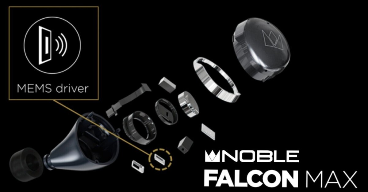 経典 Noble Audio FALCON MAX レビュー【驚愕の音質】ワイヤレス イヤホン