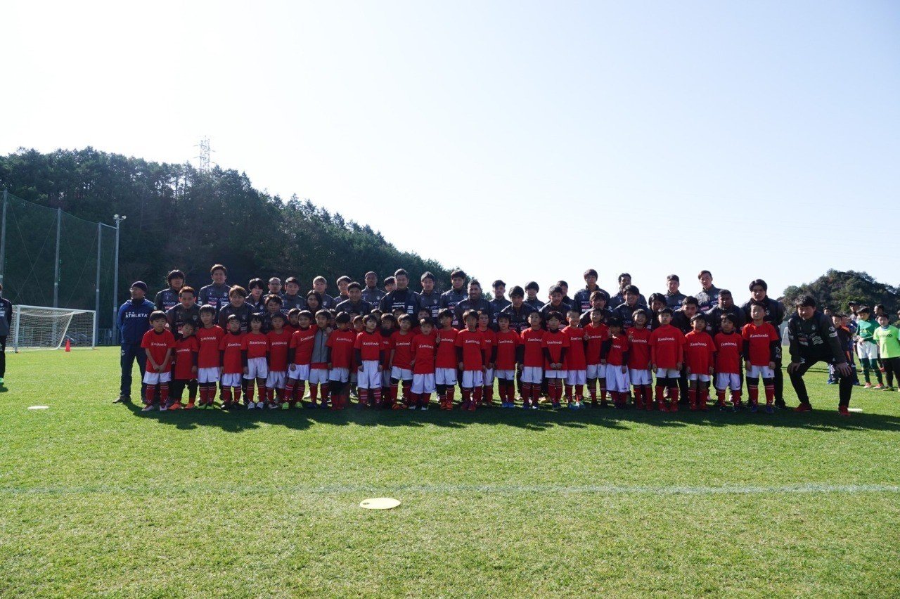サッカー教室in上富田 横浜fc Official Note