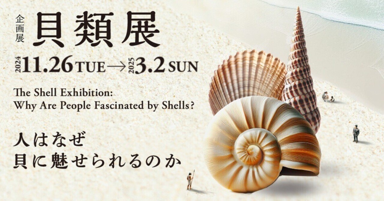 貝類展に行ったら、にせつむりが偽じゃなくなっちゃった話【国立科学