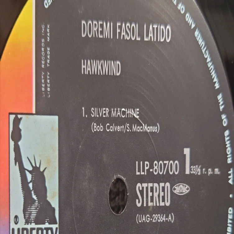 1972年レコード】81)Hawkwind : DOREMI FASOL LATIDO ｜ワイバーン