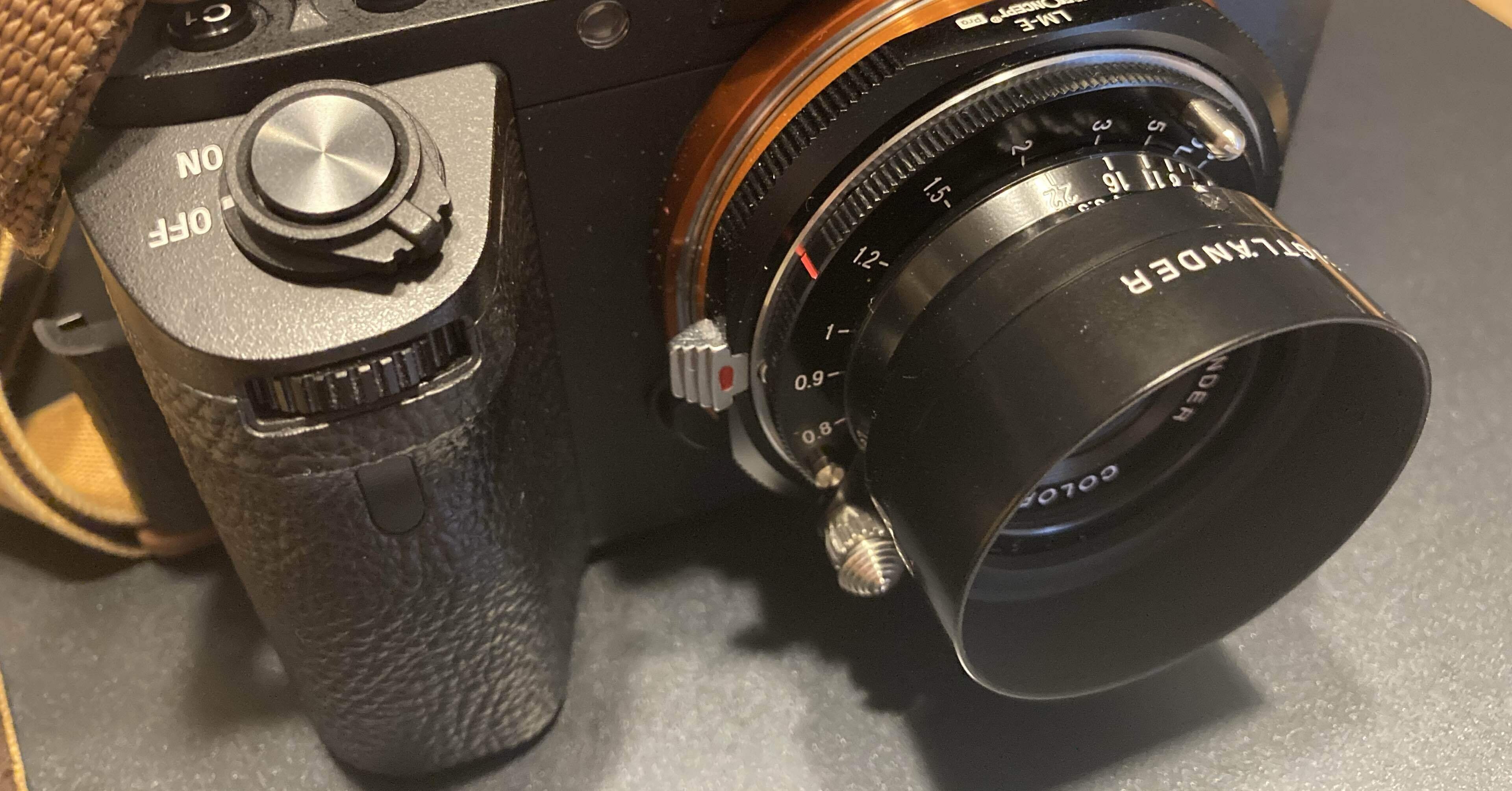 COLOR-SKOPAR 35mm F3.5 Aspherical 昼休みのテスト撮影｜Napa