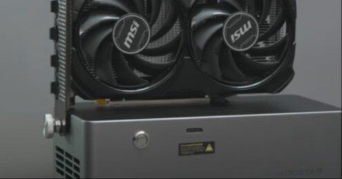 おすすめガジェット。AOOSTAR AG01 eGPUドックドッキングステーション