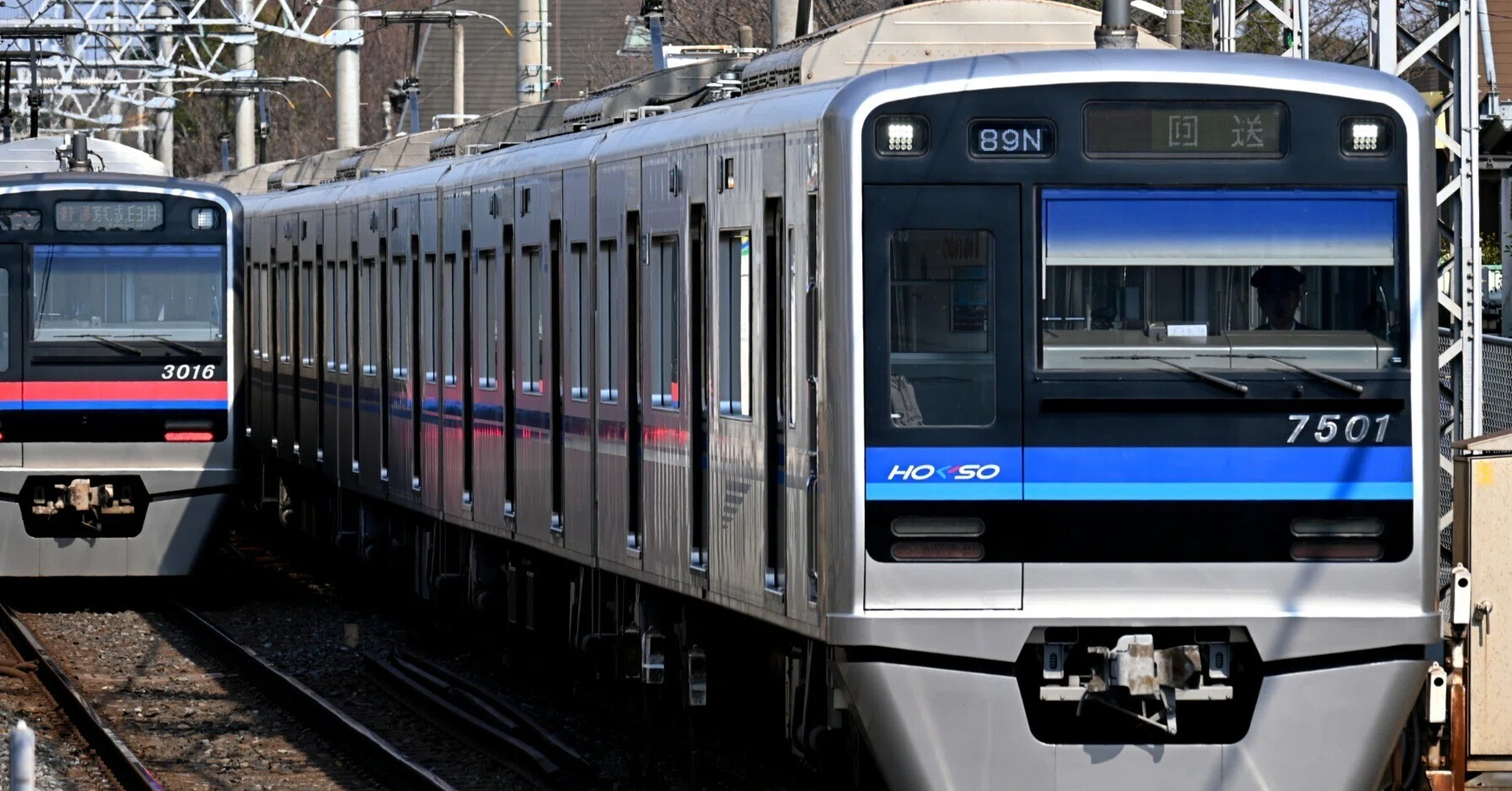 北総車が京成本線を突っ走る！89N回送を狙ってみた！新京成車との並び