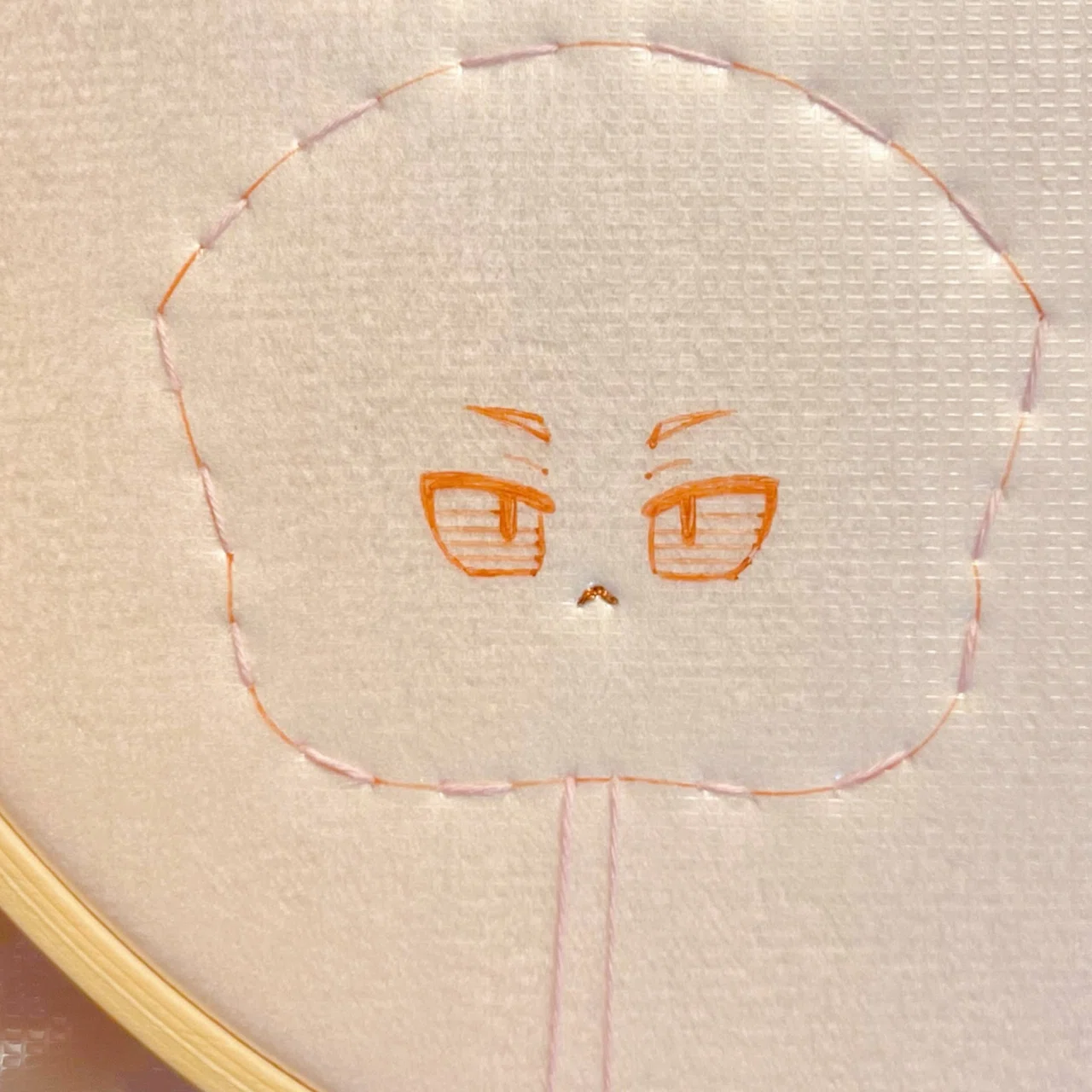 ぬいちゃ顔刺繍Lesson【1】｜様子がおかしい手芸屋ずん