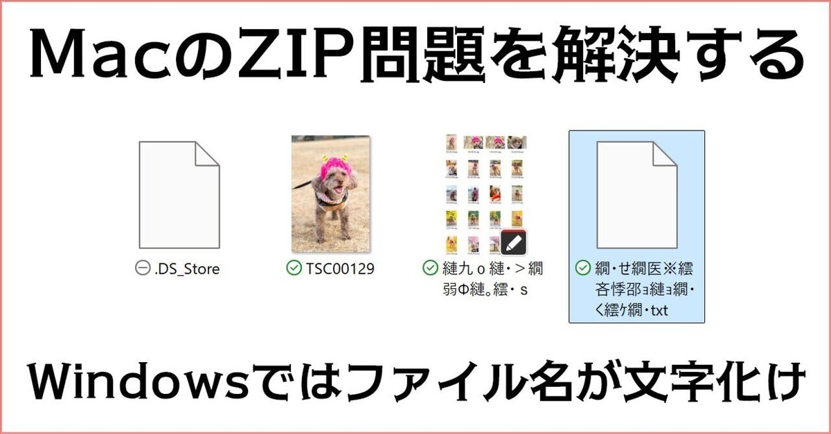 MacのZIP問題を解決する｜TERU