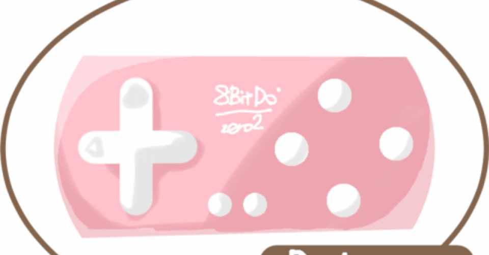 Ipadで左手デバイス 8bitdo Zero2 唯の言葉 ゆいのことのは Note