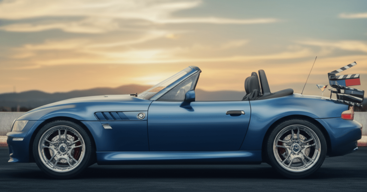 007ゴールデンアイ　BMW Z3 ロードスター 007ゴールデンアイ BMW Z3 ロードスター BMW Z3 Roadster Blue