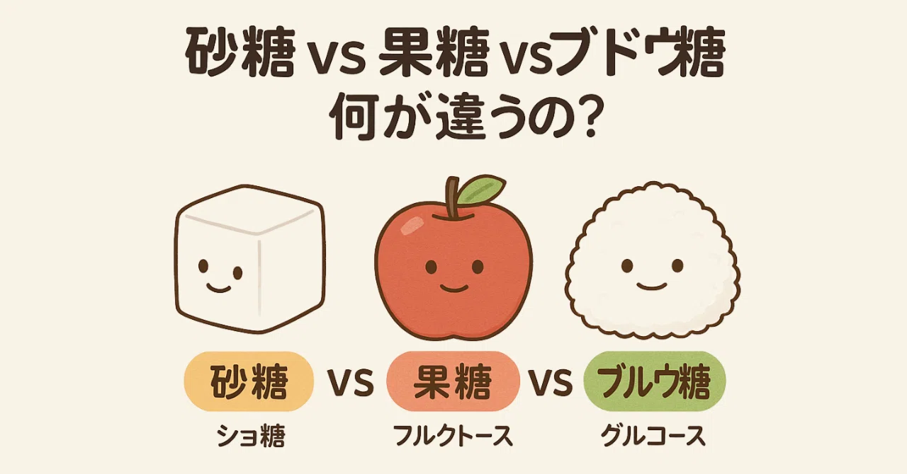 果糖 と ブドウ糖 の 違い