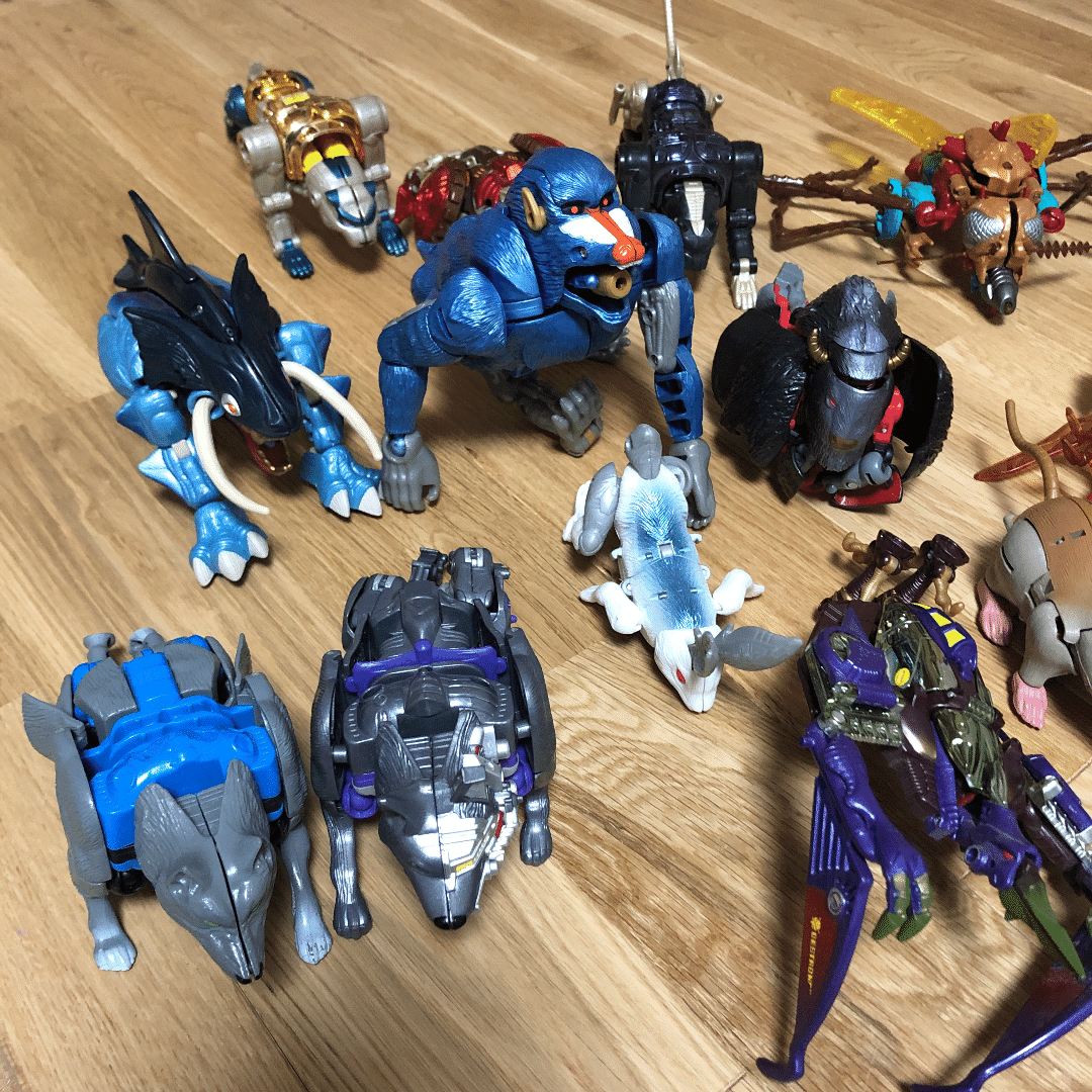 【中古品】トランスフォーマー ビーストウォーズ 昔のトランスフォーマー、ビーストウォーズ
