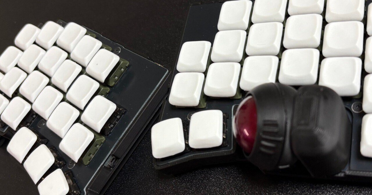 roBa LP（low profile）自作キーボード　組み立て済み roBa LP（low profile）自作キーボード 組み立て済み - メルカリ