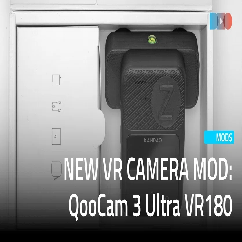 DeoVRクリエイター Siyang Qi による新しいVRカメラ改造キット登場 
