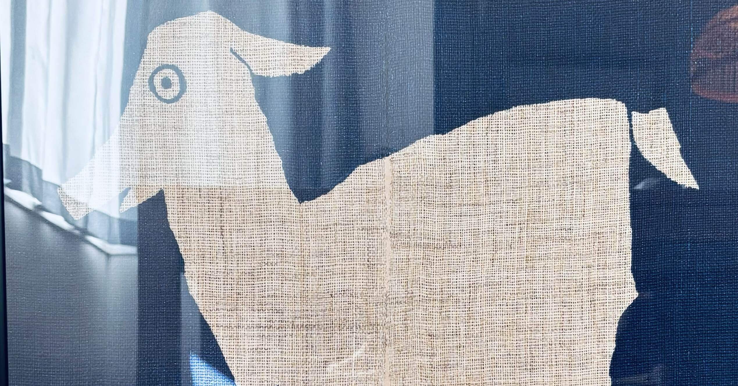 柚木沙弥郎　型染絵　民藝 柚木沙弥郎 型染絵