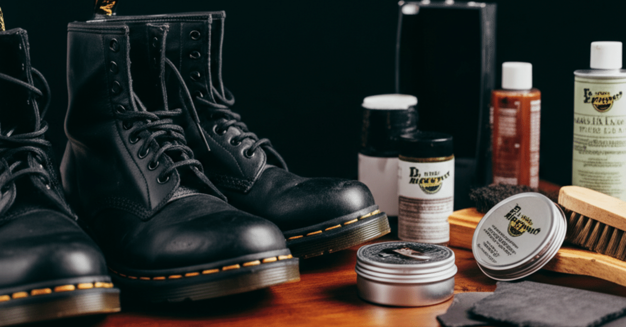 Dr.Martens 手入れ道具付き ドクターマーチンを長く美しく履くための5つのお手入れ術｜革靴職人が