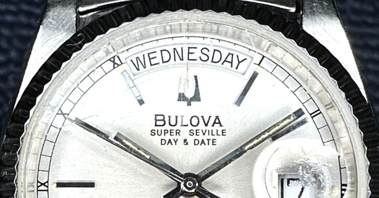 ⌚022】BULOVAスーパーセビル｜Crusoe