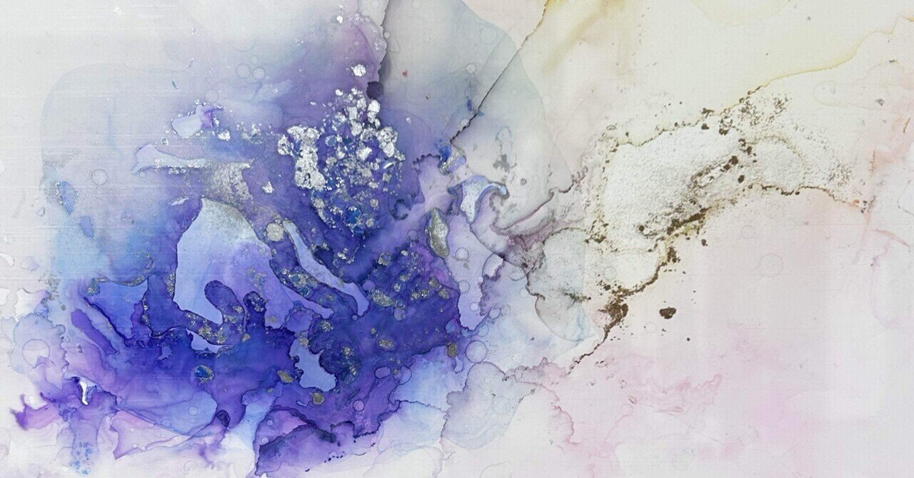 アルコールインクアートで、新しい自分に出会う｜ぶたり