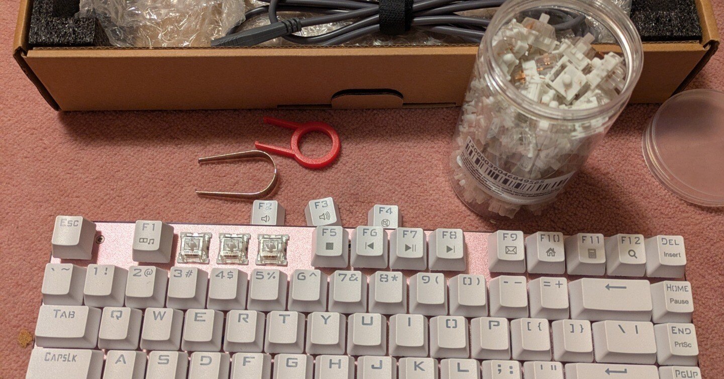 激安ホットスワップキーボード｜C蔵