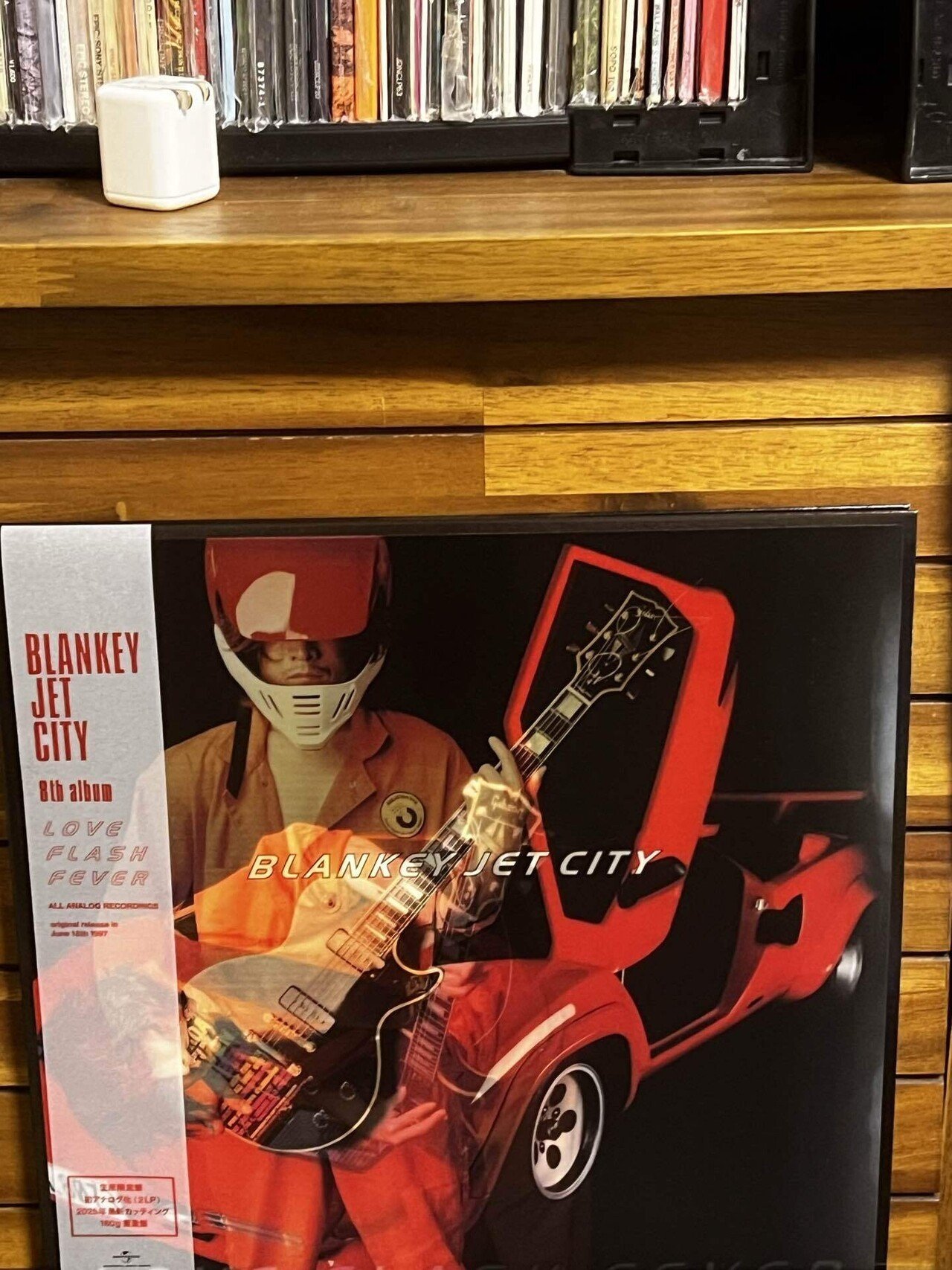 世界的に有名な Jet Blankey City」の「Love Fever」のアナログの当時のCD Flash 邦楽