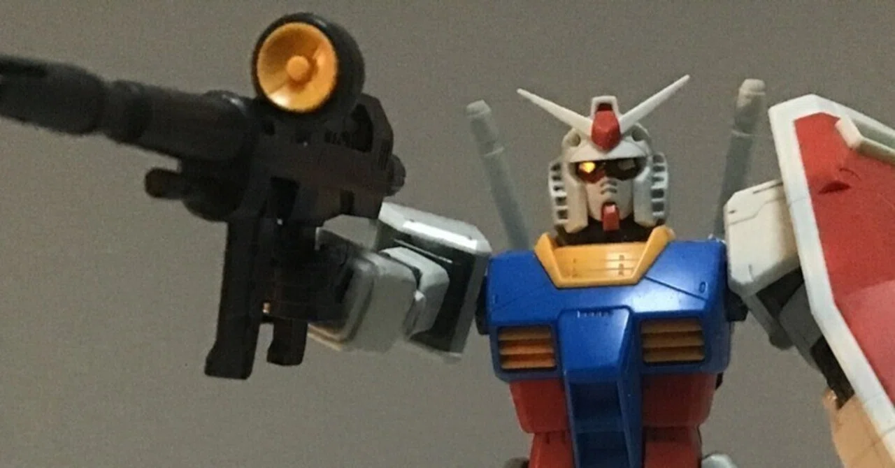 RX-78-2ガンダムHG（ガンプラスターターセットVol.2）制作日誌④｜koakisan