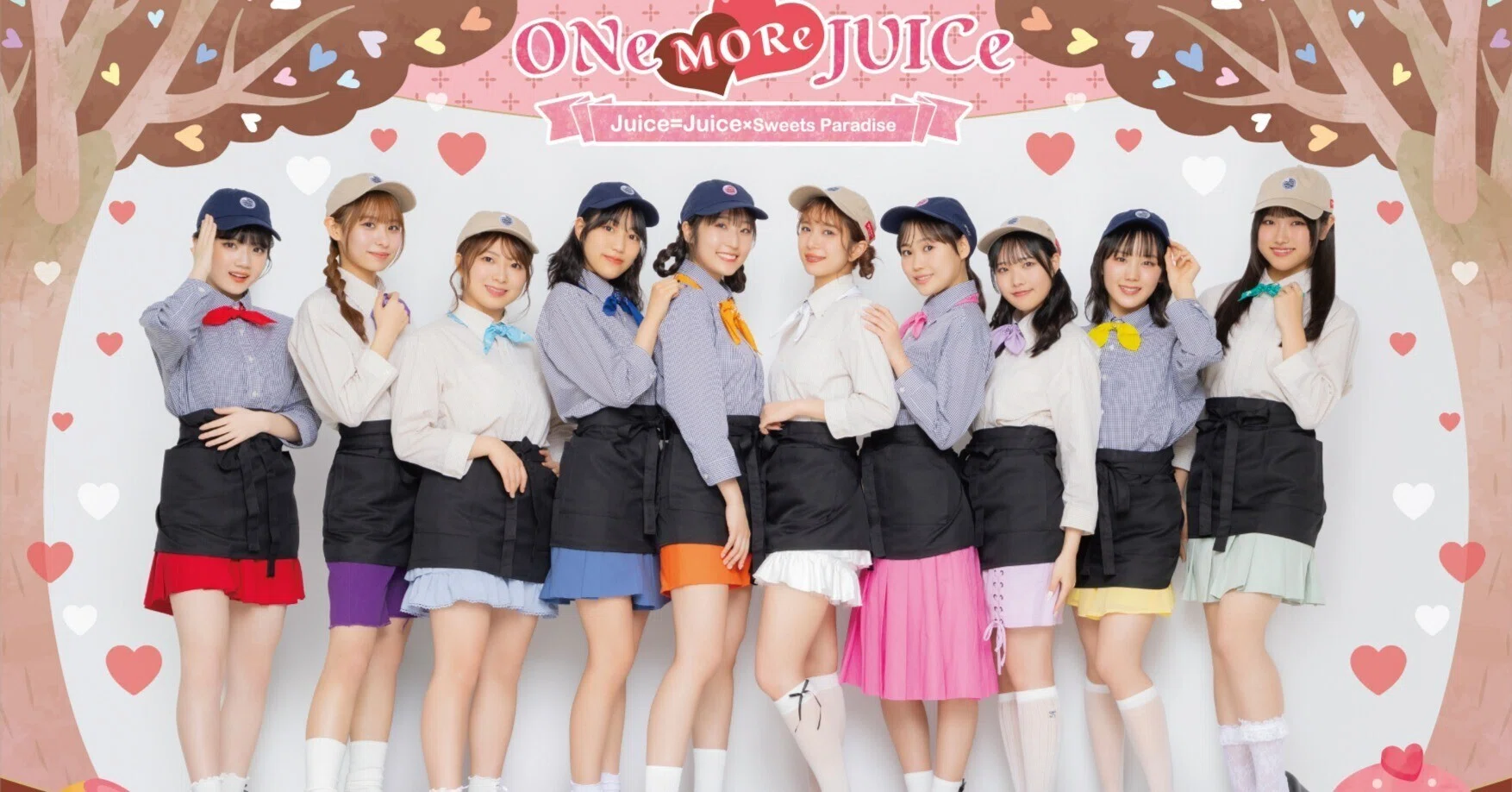 2025年3月29日(土) Juice=Juice×Sweets Paradiseコラボカフェ「ONe