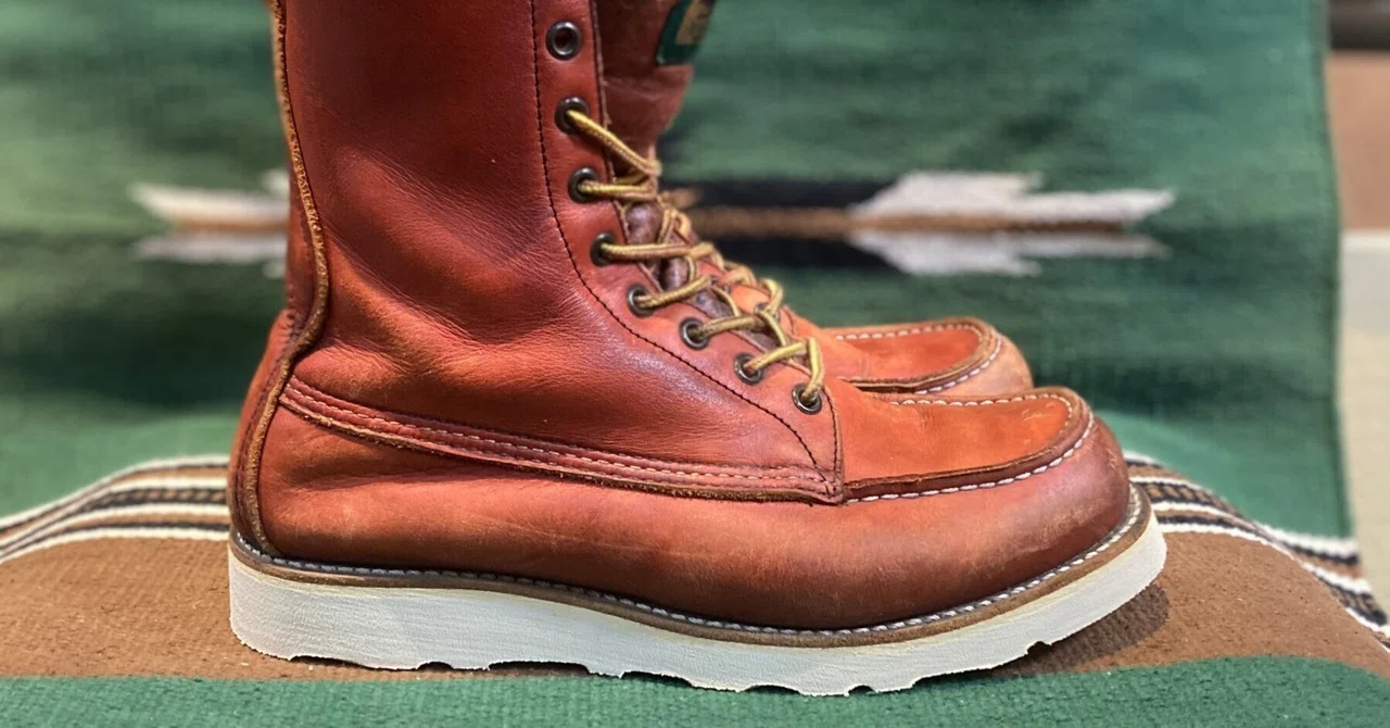 リソール/ソール交換】Red Wing#877のオールソール｜CREA Repair 