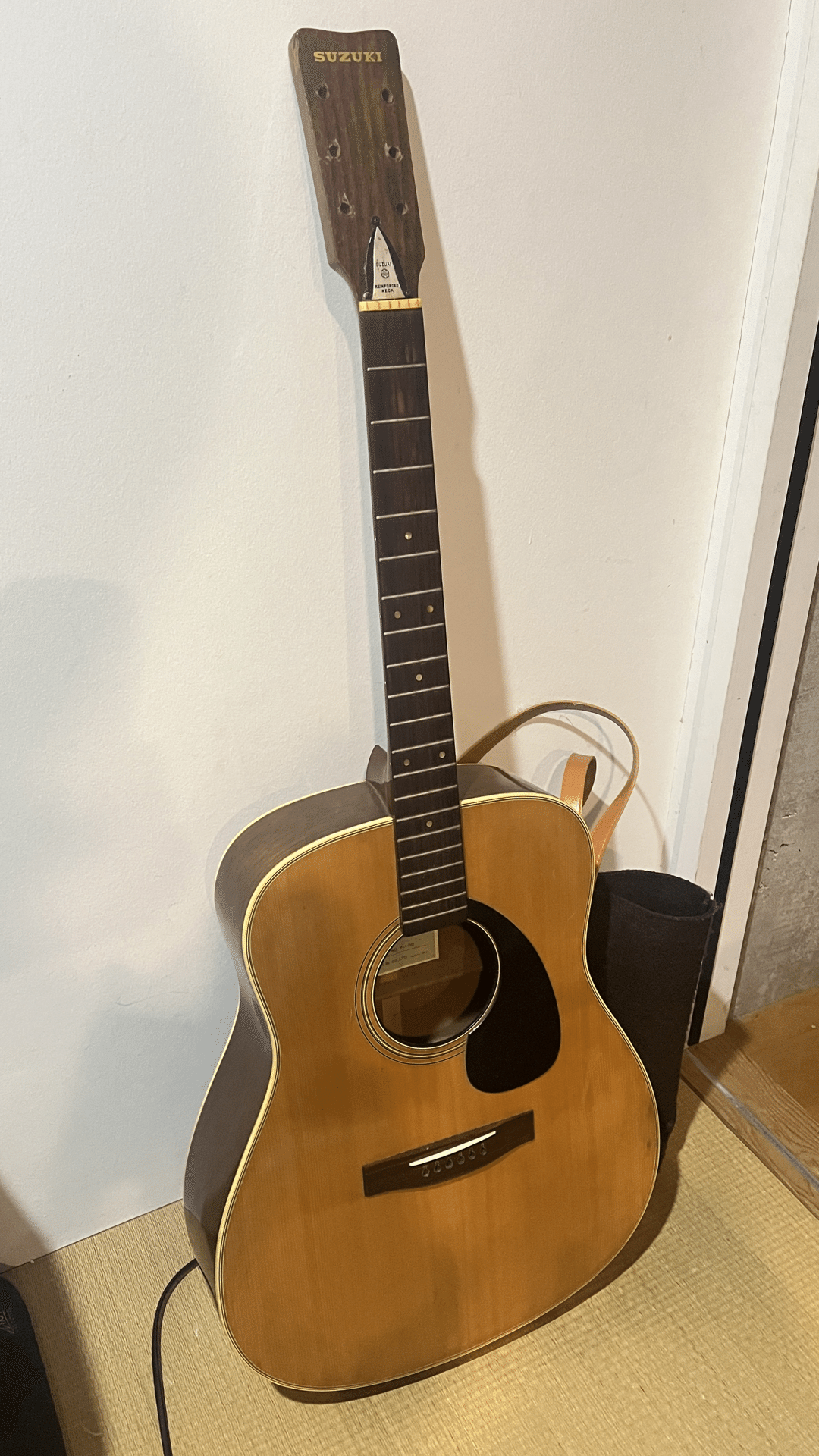 ジャンクギター遊び】鈴木ギター F-100 再生｜れんたろ