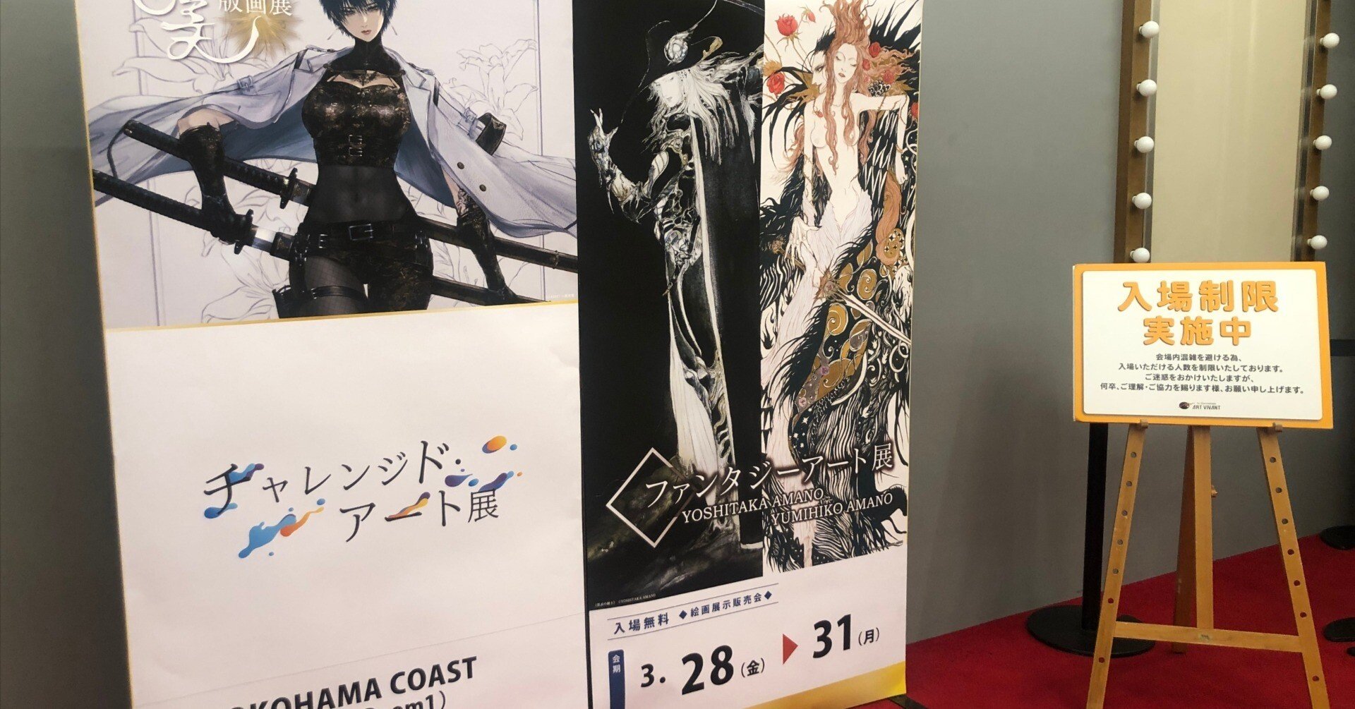 天野喜孝ファンタジーアート展に行ってきた｜chisato7takeuchi