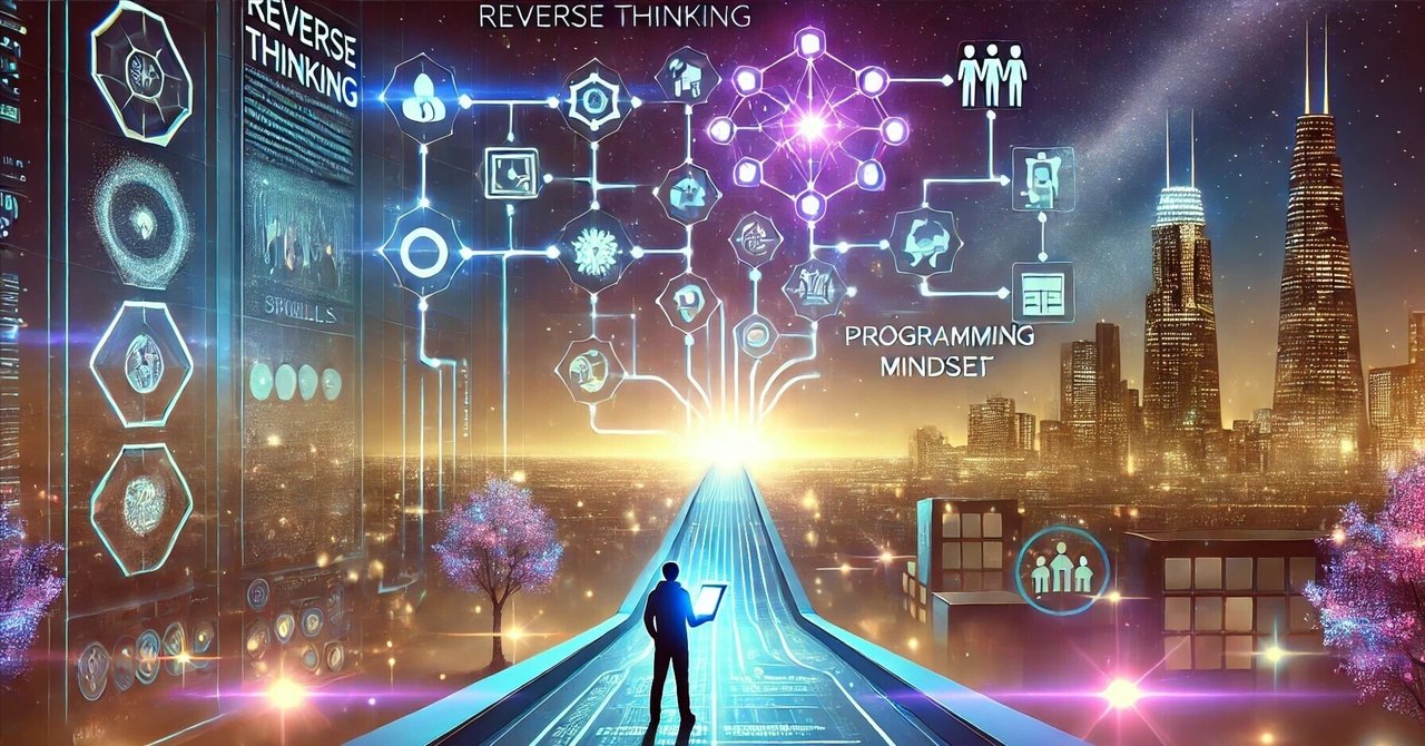 ゴールから逆に考える！】逆算思考 × プログラミング的思考で