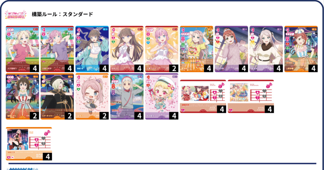 全文無料】自主大会優勝：ラブカ「第1弾環境結論みらぱランジュ