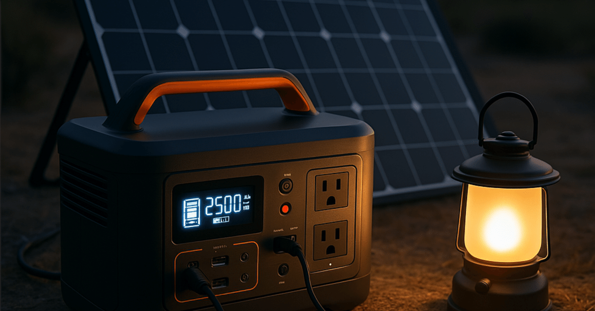 停電もアウトドアも怖くない!最強ポータブル電源「Solarplay 停電もアウトドアも怖くない!最強ポータブル電源「Solarplay