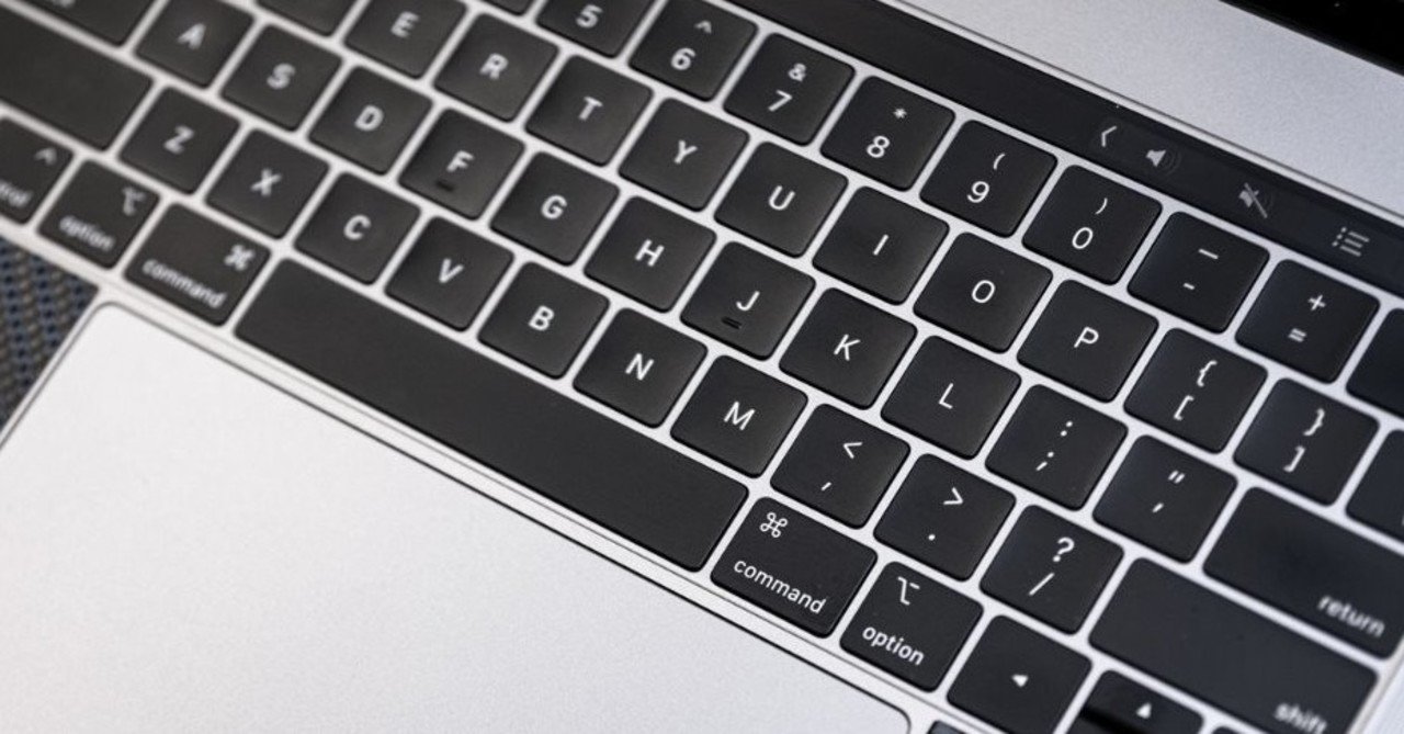 高性能MacBook Pro 繁体字キーボード(Touch Bar非搭載