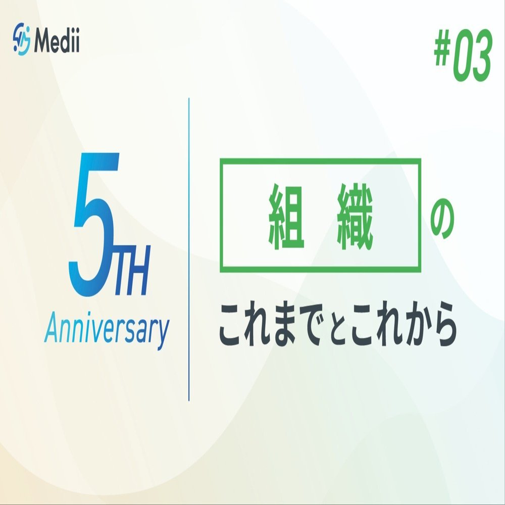 Medii5周年】挑戦は始まったばかり。誰も取り残さない医療を実現して