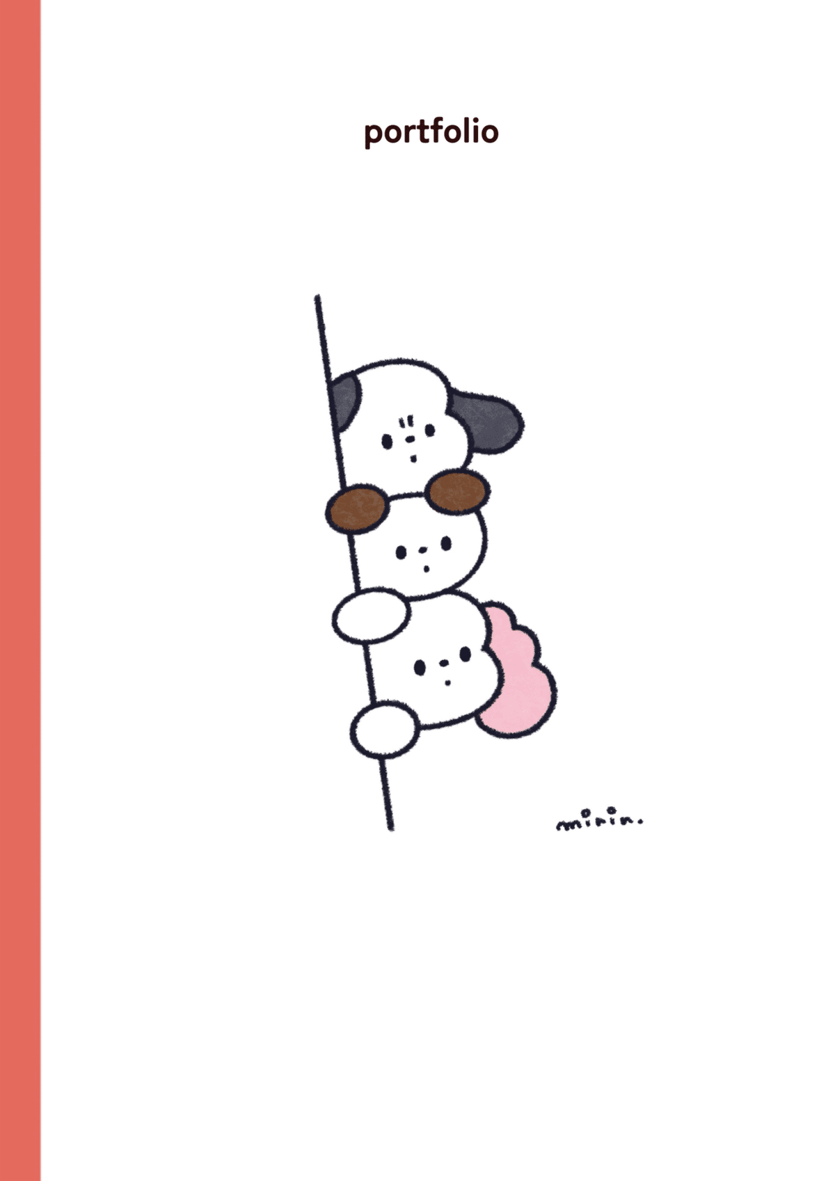 ♥みりん♥ ポートフォリオを新しくしました🌷｜みりん🙈🌷