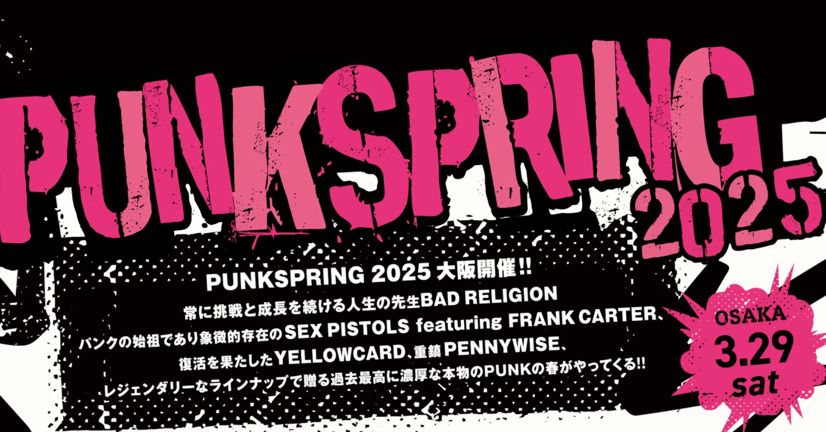 パンクスプリングにはおっさんと私しかいなかった。｜Franklin