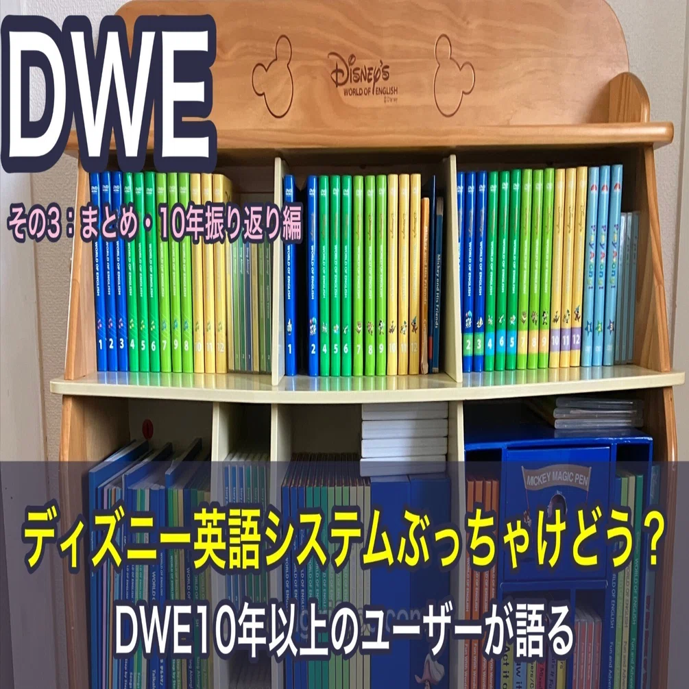 ディズニー英語システムぶっちゃけどう？DWE10年以上のユーザーが語る