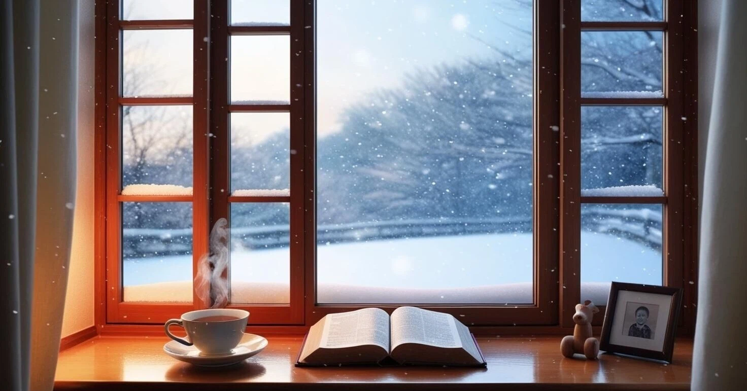 Window Size Format Snow Dancing by the Window - Like a Little Child|愛情おでん🍢