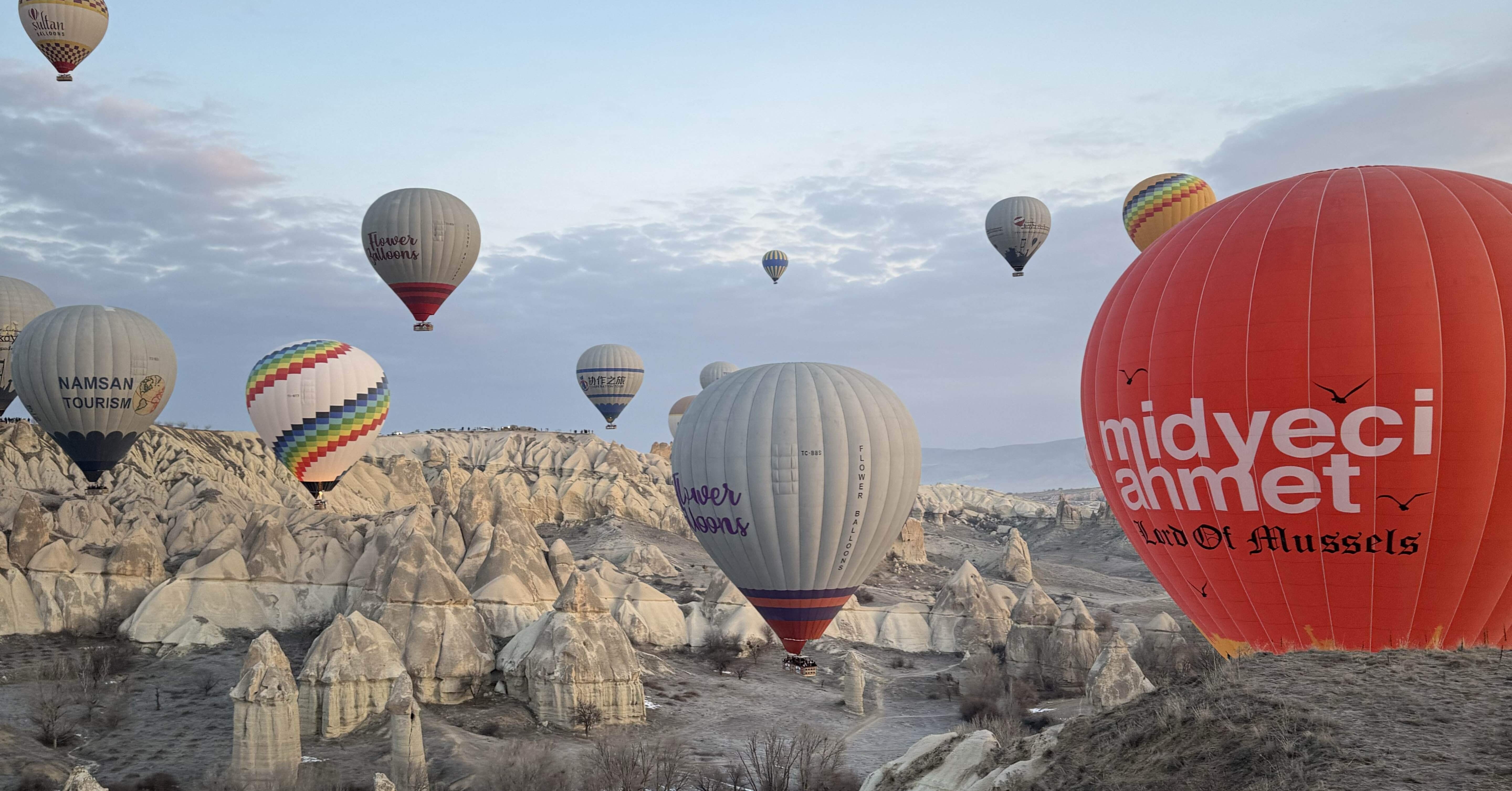 🇹🇷トルコ旅行#03 | カッパドキア | 死ぬまでに乗りたかった熱気球に