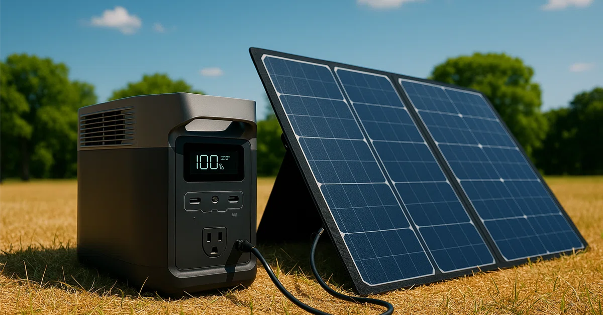わずか56分でフル充電！防災・節電・アウトドアに最強のポータブル電源 
