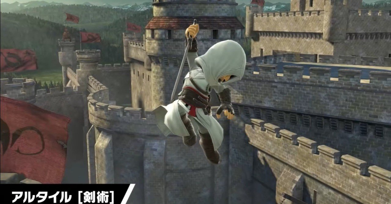 スマブラsp にアルタイルが Miiコスチュームで 参戦して考えたこと 伊藤誠之介 Note