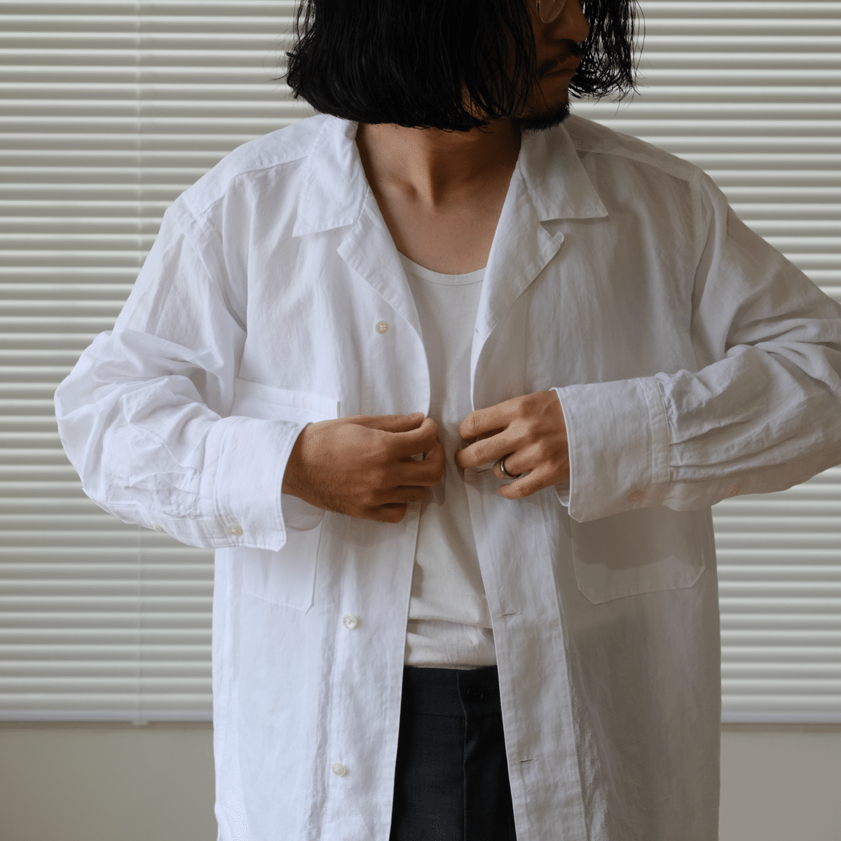 洒落カジュアル。｜水岡