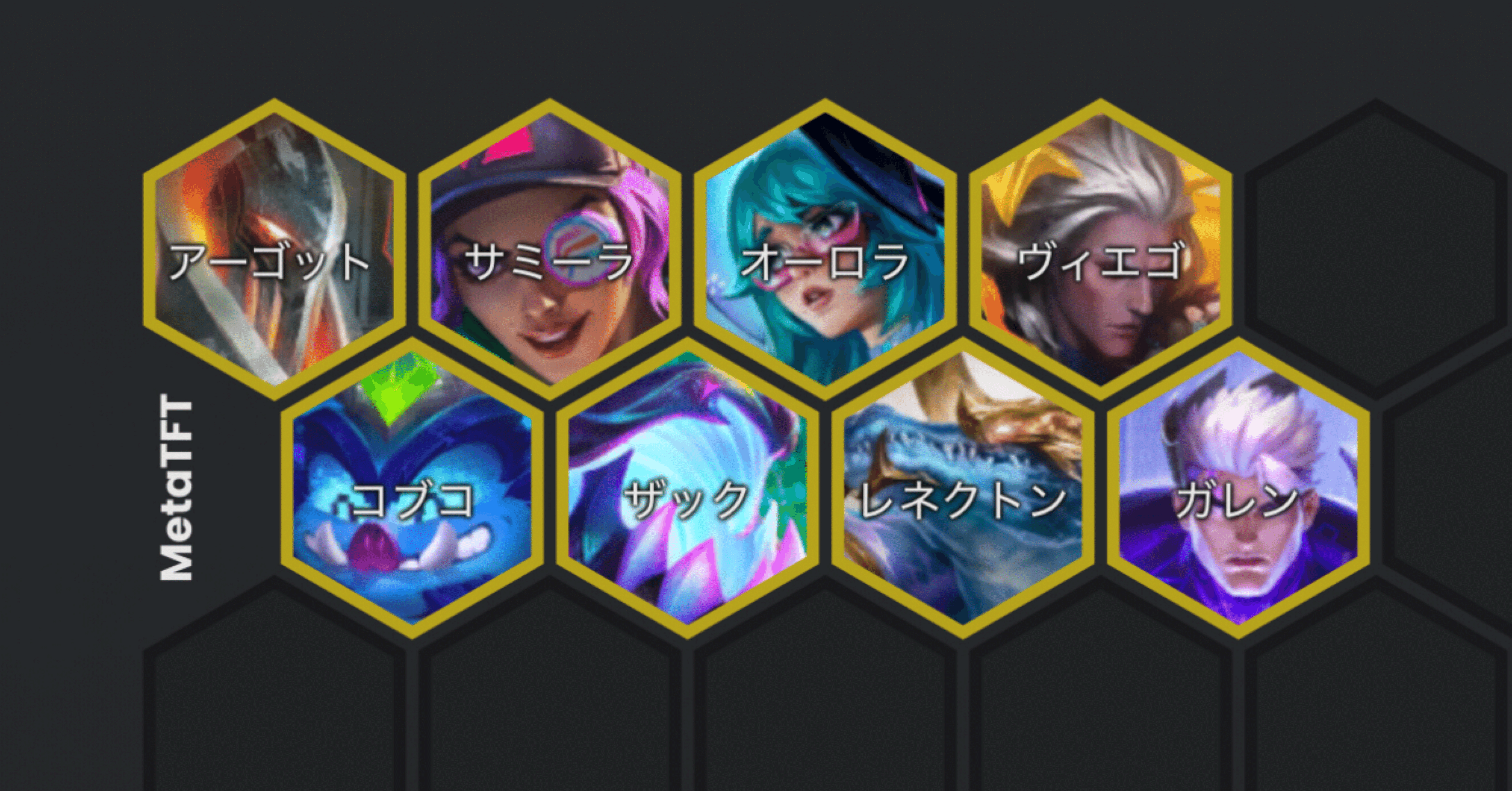 パーツ TFT TFT】SET14のチャンピオンを読み込もう 5コス編｜はむ