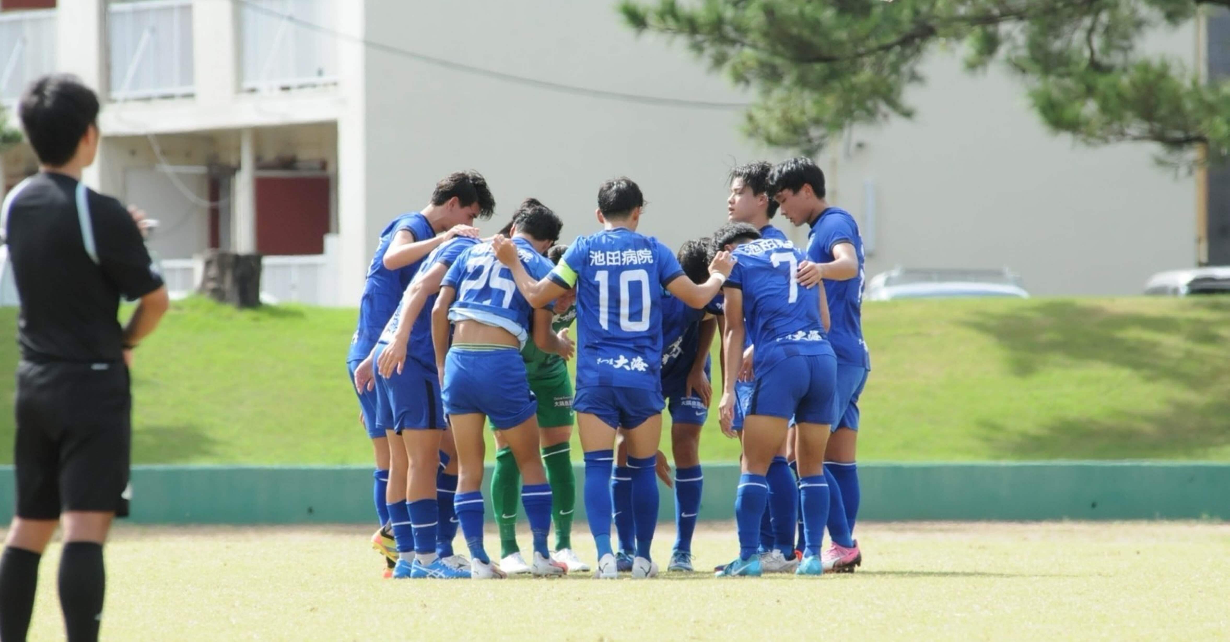 鹿屋体育大学サッカー部ウォーマー・ウィンドブレーカー オープンマインド（4年 渡邉怜歩 静岡学園高校）｜鹿屋体育大学サッカー部