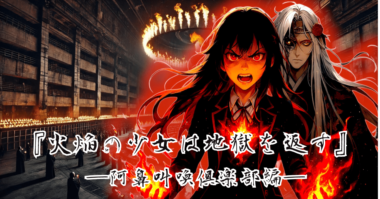 火焔の少女は地獄を返す ―阿鼻叫喚倶楽部編―』｜深見胡堂, image size:1280x670