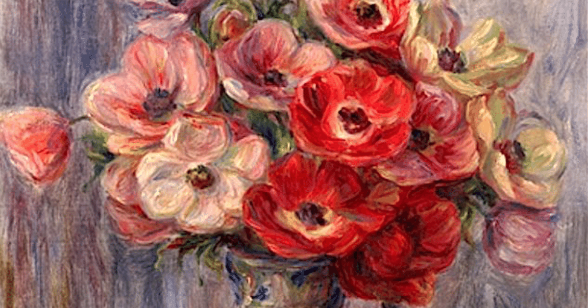 幸福の画家」が描いた春の花｜アートジェンヌ
