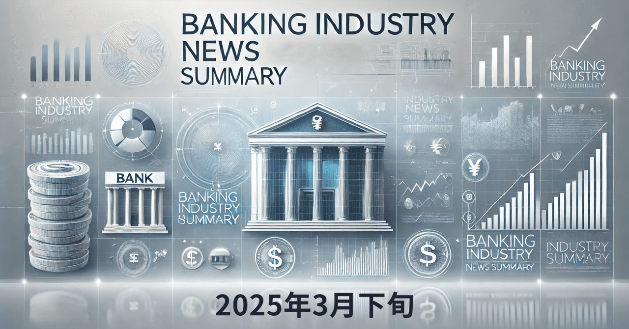 銀行・金融業界ニュースまとめ（3月下旬）｜8maki