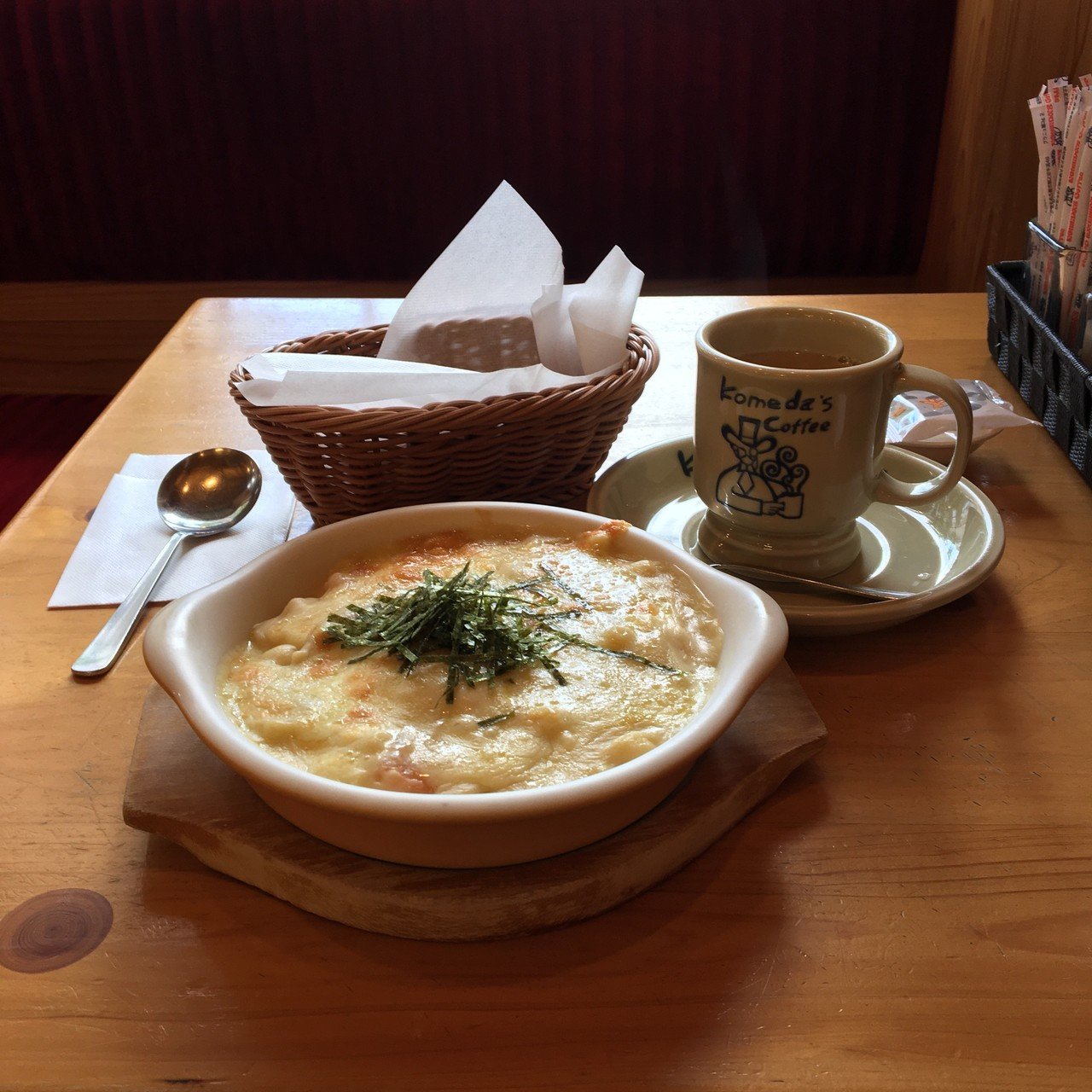 コメダ珈琲店のグラタン Suna Note コメダ珈琲店のグラタン Suna Note